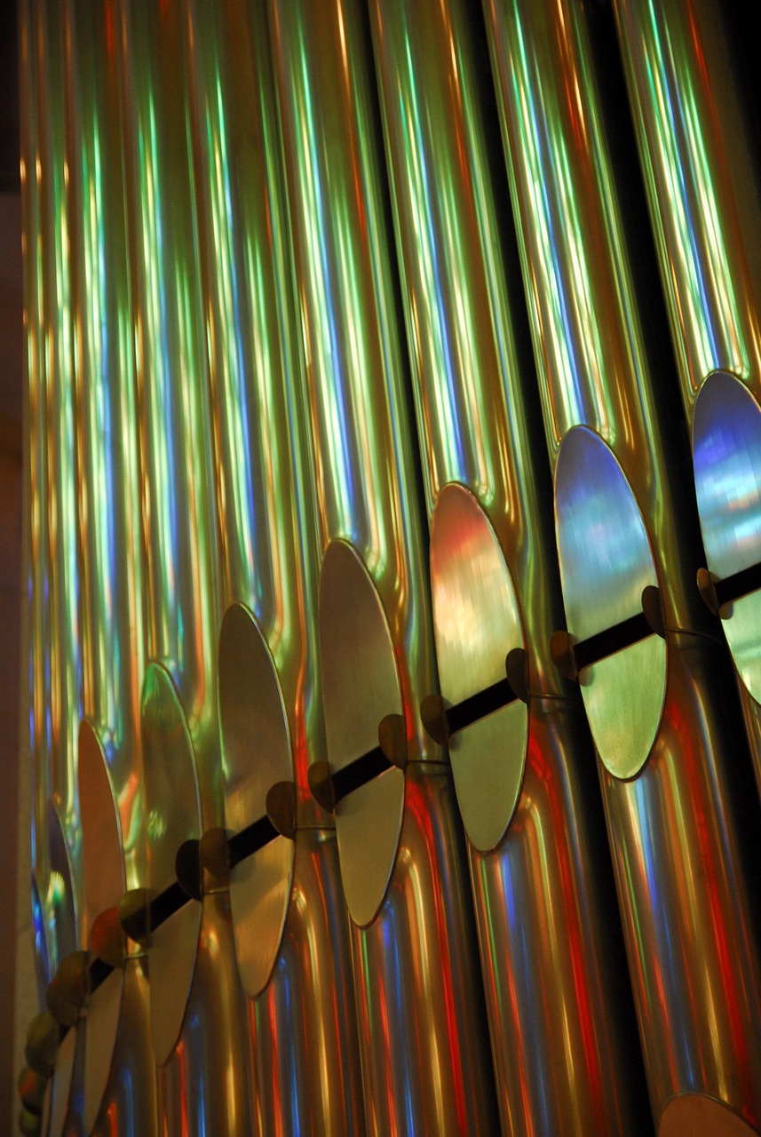 organ pipes, barcelona, sagrada familia